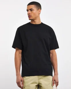 Armor Lux Classic Black Crew Neck T-Shirt