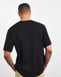 Armor Lux Classic Black Crew Neck T-Shirt