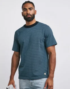 Armor Lux Hertiage Stripe Crew Neck T-Shirt