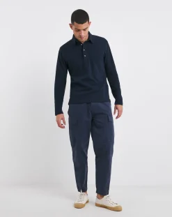 Armor Lux Long Sleeve Jersey Polo