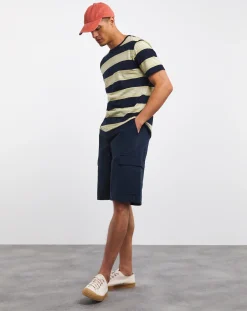 Armor Lux Navy Cargo Shorts