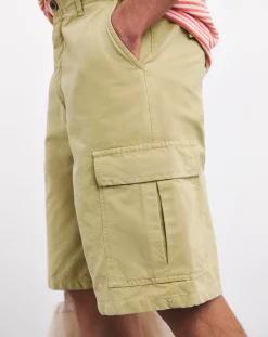 Armor Lux Pale Olive Cargo Shorts