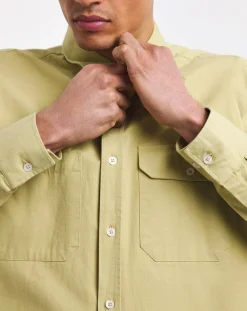 Armor Lux Pale Olive Shirt Jacket