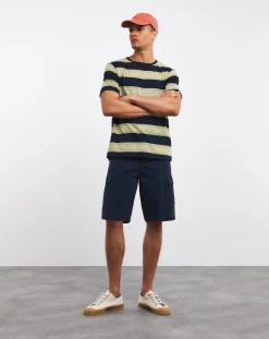 Armor Lux Striped Crew Neck T-Shirt