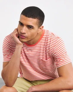 Armor Lux Striped Pocket T-Shirt