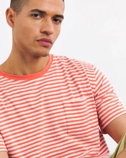 Armor Lux Striped Pocket T-Shirt