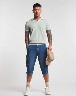 Jacamo Atlas 3/4 Length Denim Short