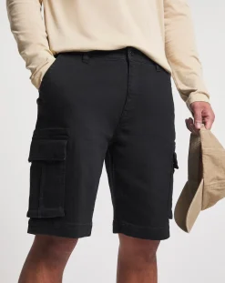 Jacamo Axel Mid Length Cargo Denim Short