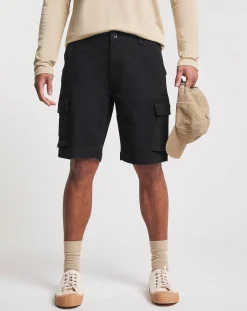 Jacamo Axel Mid Length Cargo Denim Short