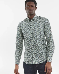 Ben Sherman Floral Print Long Sleeve Shirt