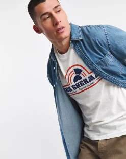 Ben Sherman Juke Box Jams Slub T-Shirt