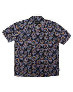 Ben Sherman Psychedelic Print Revere Collar Shirt