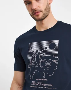 Ben Sherman Summer Scooter T-Shirt