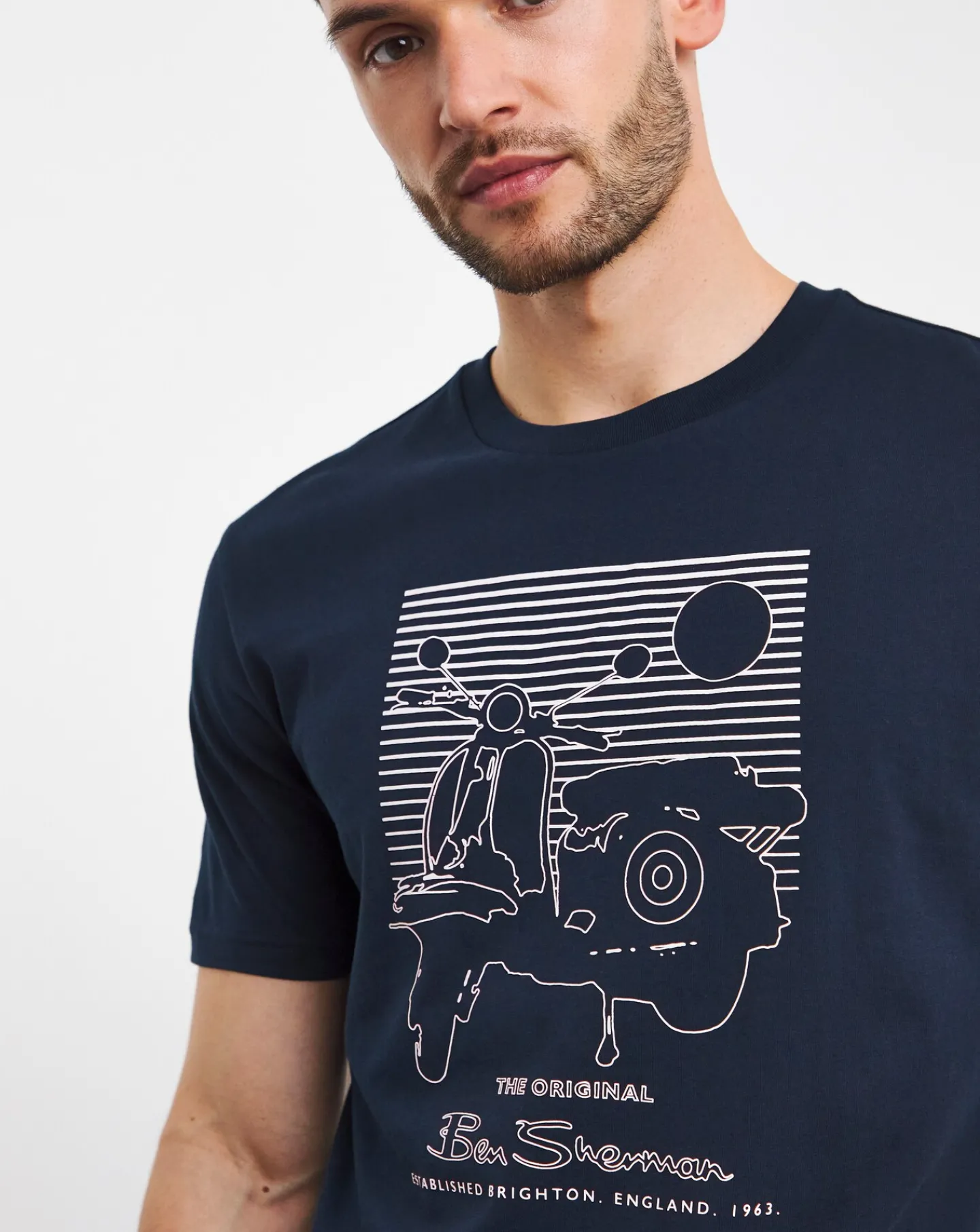 Ben Sherman Summer Scooter T-Shirt