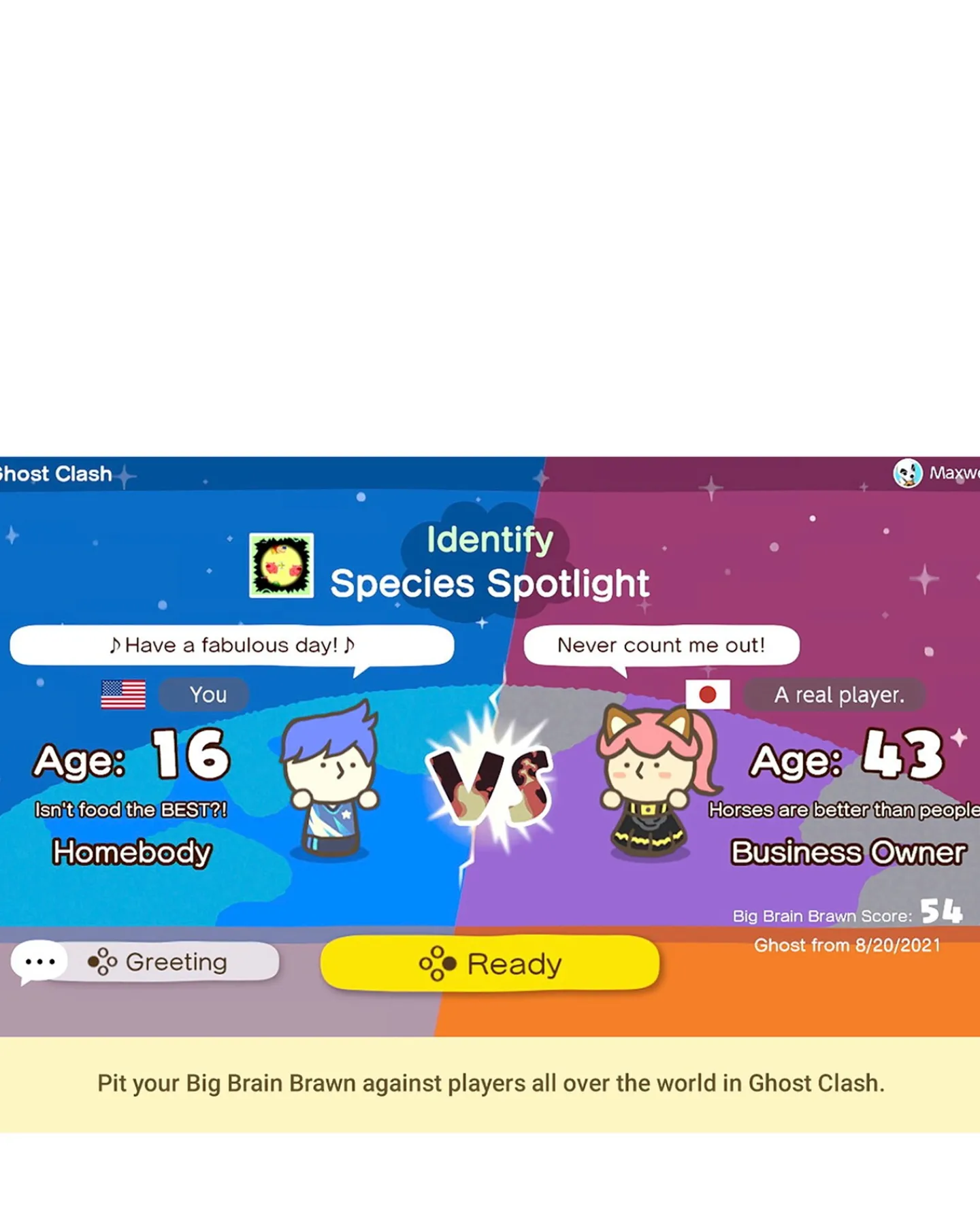 Nintendo Big Brain Academy: Brain vs Brain ( Switch)