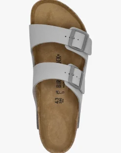 Birkenstock Mens Arizona Birko-Flor Coin Two Bar Mules Standard Width