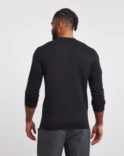 Jacamo Cotton Long Sleeve Polo