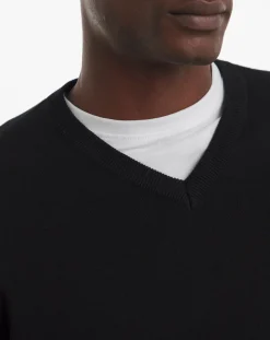 Jacamo Cotton V Neck Knitted Jumper