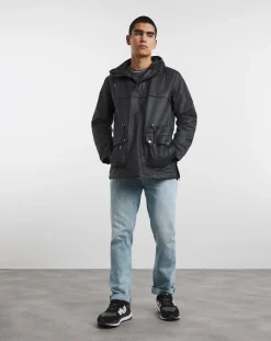 Jacamo Cotton Wax Overhead Jacket