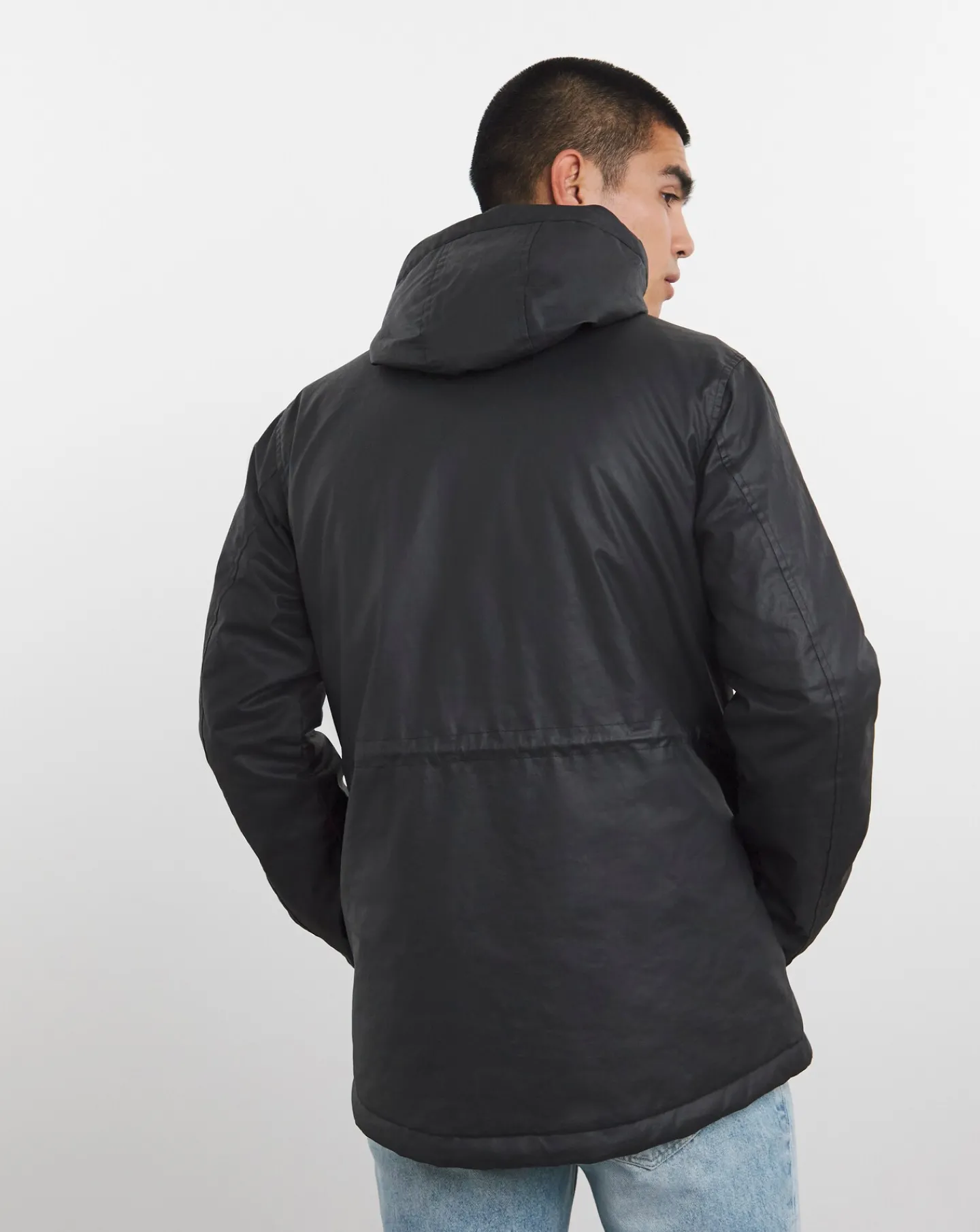 Jacamo Cotton Wax Overhead Jacket
