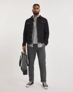Jacamo Twill Trucker Jacket