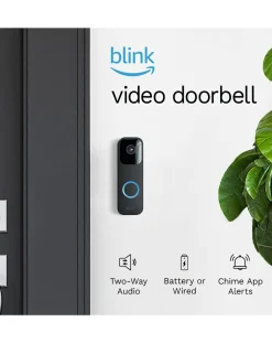 Blink Video Doorbell with Sync Module 2 -