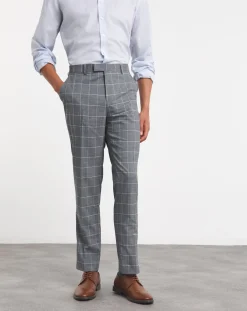 Jacamo Check Regular Fit Suit Trouser