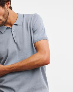 Jacamo Cotton Short Sleeve Knit Polo