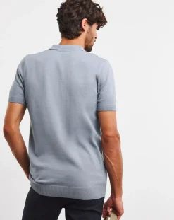 Jacamo Cotton Short Sleeve Knit Polo