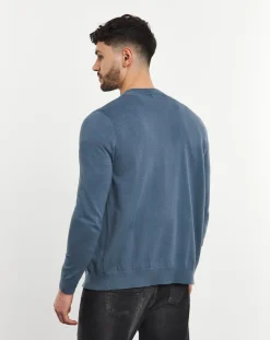 Jacamo Cotton Zip Up Knitted Bomber