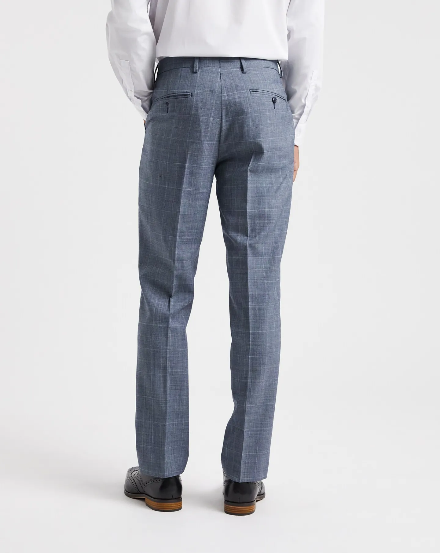 Jacamo Windowpane Check Reg Suit Trouser