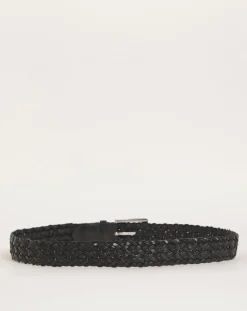 Jacamo Bonded Leather Plaited Belt