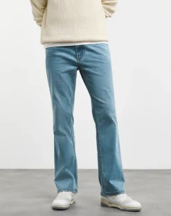 Jacamo Bootcut Fit Stretch Jeans Lgt Stonewash