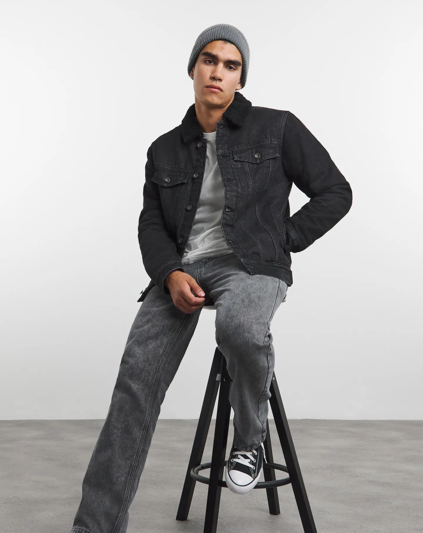 Jacamo Borg Lined Denim Jacket