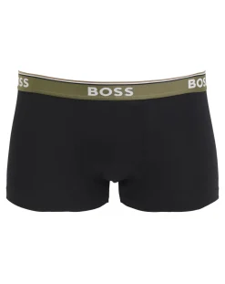 BOSS 3 Pack Black Power Logo Trunks