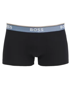 BOSS 3 Pack Black Power Logo Trunks
