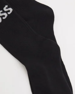 BOSS 6 Pack Black Sports Socks