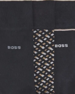 BOSS 4 Pack Monogram Sock Gift Set