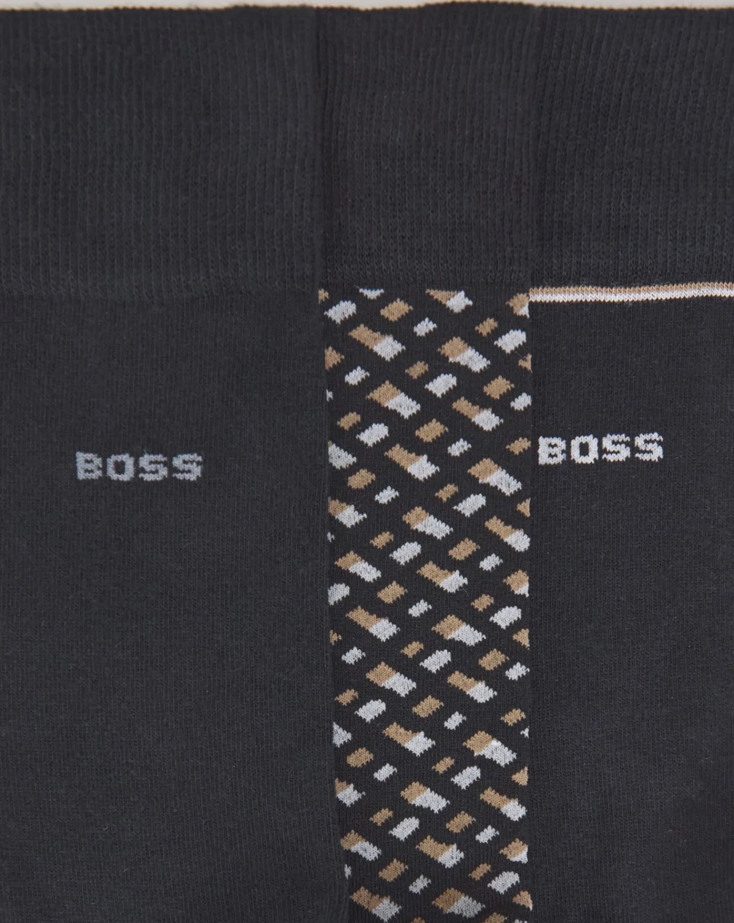 BOSS 4 Pack Monogram Sock Gift Set