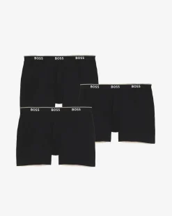 BOSS 3 Pack Motion Trunk Black in B&T