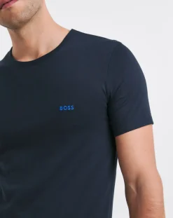 BOSS 3 Pack Short Sleeve Logo Lounge T-Shirt
