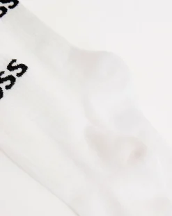 BOSS 6 Pack White Sports Socks