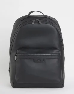 BOSS Leather Backpack