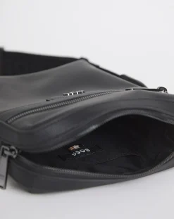 BOSS Leather Cross Body Bag