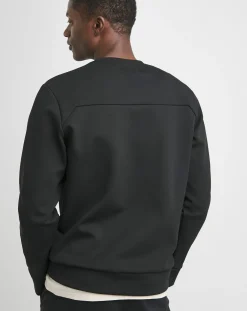 BOSS Stripe Crew Neck Sweat
