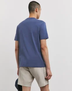 BOSS Blue Short Sleeve Graphic Logo T-Shirt