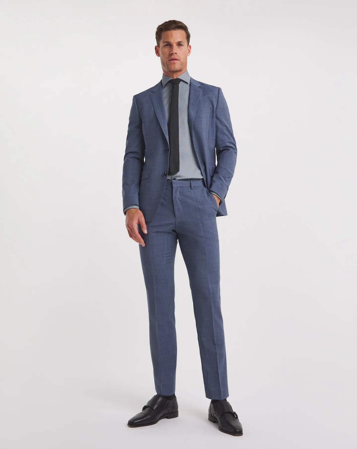 BOSS Wool Mix Suit Trouser