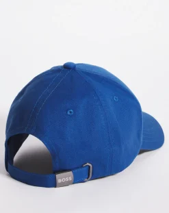 BOSS Bright Blue Pixel Logo Cap