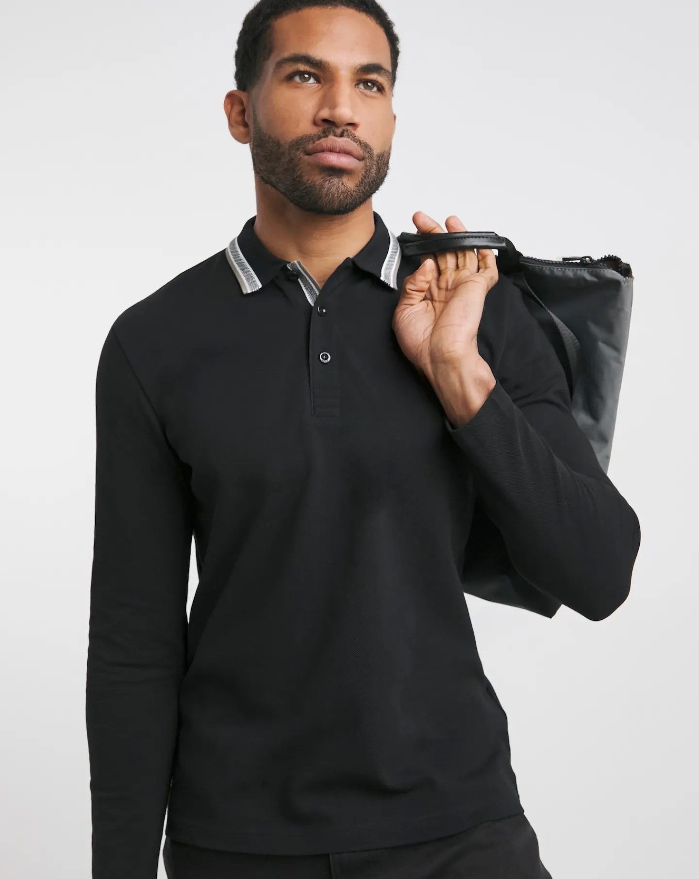 BOSS Classic Long Sleeve Plisy Polo