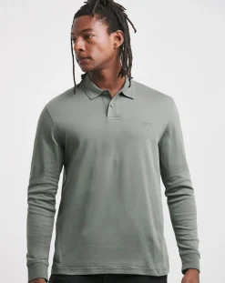 BOSS Classic Long Sleeve Interlock Polo